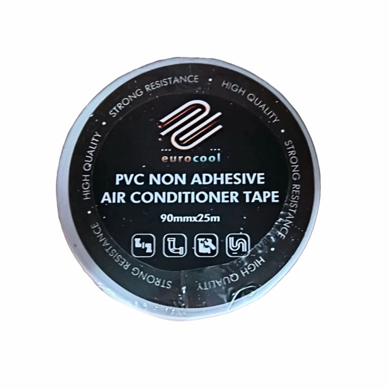 Ce tip de bandă de matisat alegi pentru traseul frigorific al unui aer condiționat? 12 Banda matisat neadeziva EUROCOOL, ALBA 0.12mm x 90mm(latime) x 25 M/L