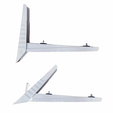 Suport POLIAMIDA, rabatabil aer conditionat 9-12000 BTU (ALB) talpa 47 cm