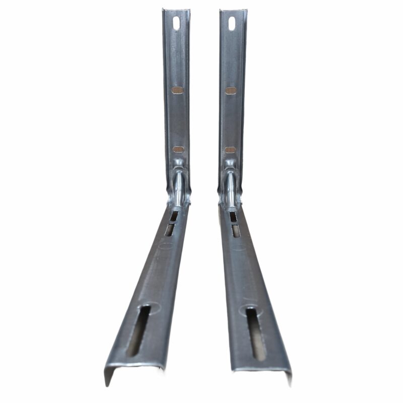Suport zincat pentru unitatea externă de aer condiționat ? 2 Suport aer conditionat 9-12000 BTU AMBUTISAT ( ZINCAT ) talpa 47 cm TABLA 2.0