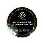 Banda de matisat PVC alba neadeziva, 5 cm x 25 m
