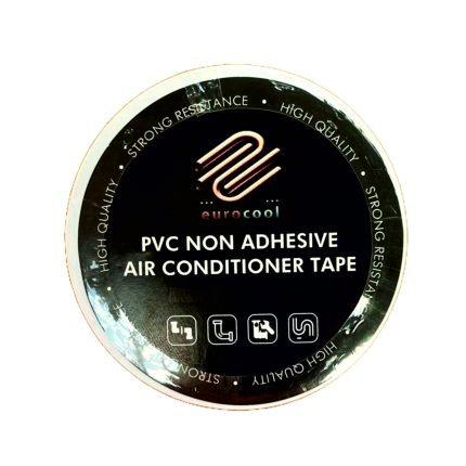 Banda de matisat PVC alba neadeziva, 5 cm x 25 m