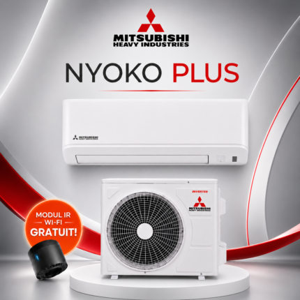 Aer conditionat Mitsubishi Heavy Nyoko Plus SRK35ZSP-W1 SRC35ZSP-W1, 12000 BTU, A++/A+, Inverter Profesional, Functie incalzire racire, Alb