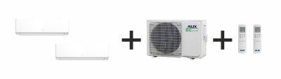 Aer Condiționat Multisplit AUX–2 Unități Interne: 9 000 BTU + 12 000 BTU