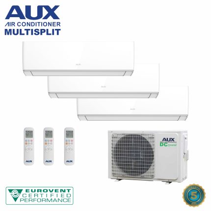 Aer Condiționat Multisplit AUX – 3 unități interne, 3 x 12 000 BTU
