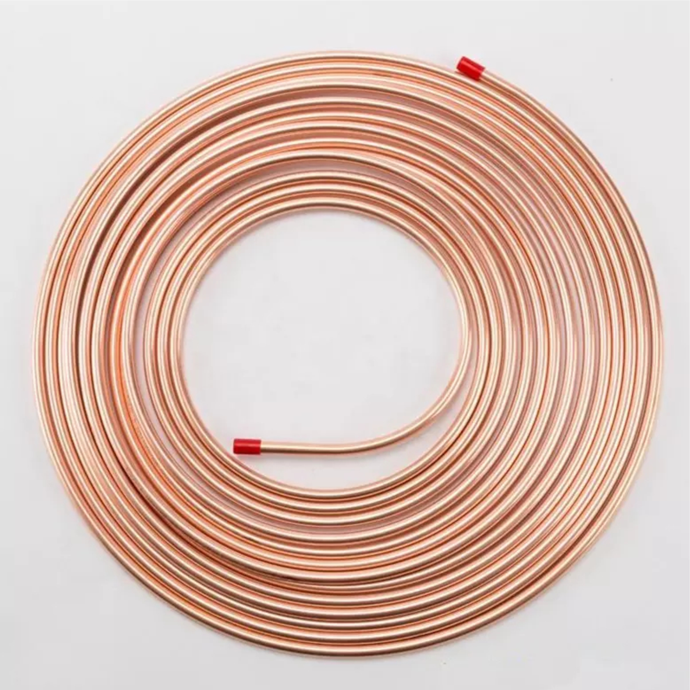 3 Țeavă cupru neizolata, 1/4” (6.35 mm), Grosime perete 0.71 mm – rola 50m