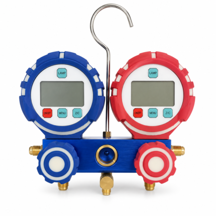 Set Manometru Digital CTDG-2S pentru Climatizare și Refrigerare – Fără Furtunuri