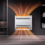 Sistem aer conditionat tip consola TCL 18000 BTU, A++, Optimizat pentru Incalzire, Hotel Mode, Telecomanda, WiFi,TCC-18ZHRH/DVI - TCC-18HH/DVO