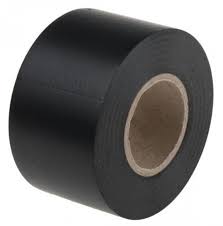 Ce tip de bandă de matisat alegi pentru traseul frigorific al unui aer condiționat? 4 Banda de matisat PVC NEAGRA, Adeziva, 50mm x 25 m