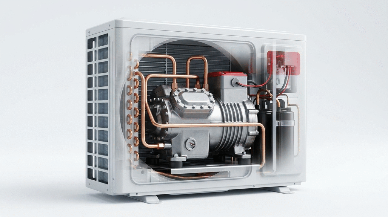 Tipuri de motoare la aparatele de aer condiționat: cum alegi corect pentru consum mic și performanță reală 4 Motor Dual Inverter - Aer conditionat - Unul dintre motoare disponibile pentru aer conditionat
