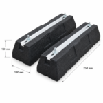 Suporti antivibratie pt pardoseala, Pompe de Caldura, Aer Conditionat 250 x 130 x 100 mm