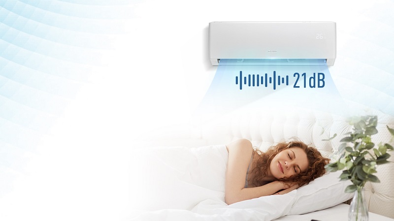 Aparat de aer conditionat Gree Pulsar GWH12AGBXB-K6DNA1A, 12000 BTU, A++/A+, Wi-Fi, Inverter, Cold Plasma+, Auto Clean, I Feel, + Kit instalare inclus, Alb 7 silentios pulsar